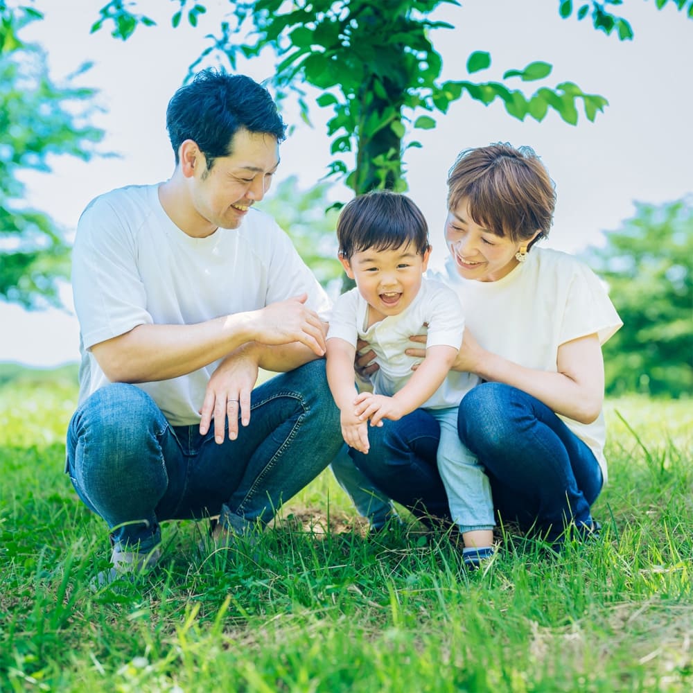 安心した様子の保護者様